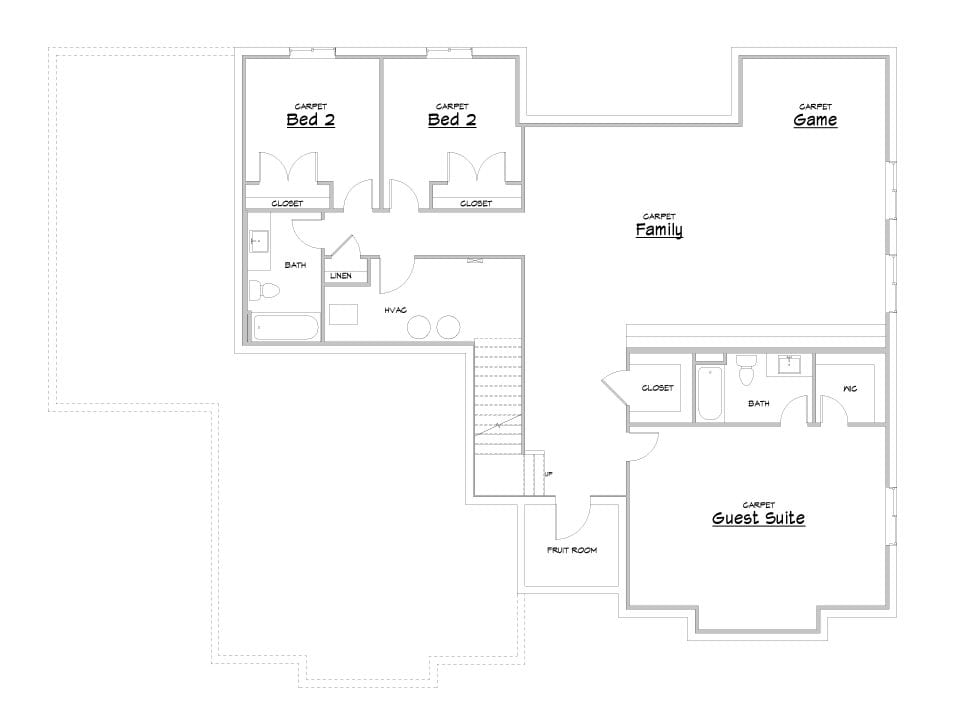 auburn house plan floor plan