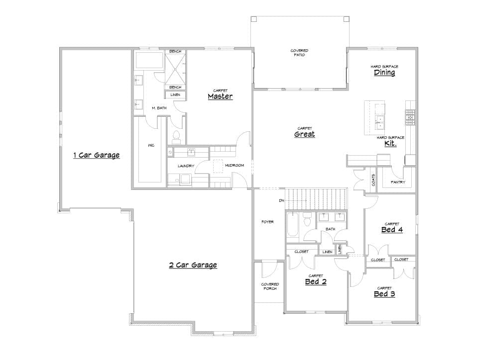 highline house plan floor plan