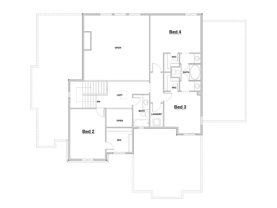 tacoma house plan floor plan
