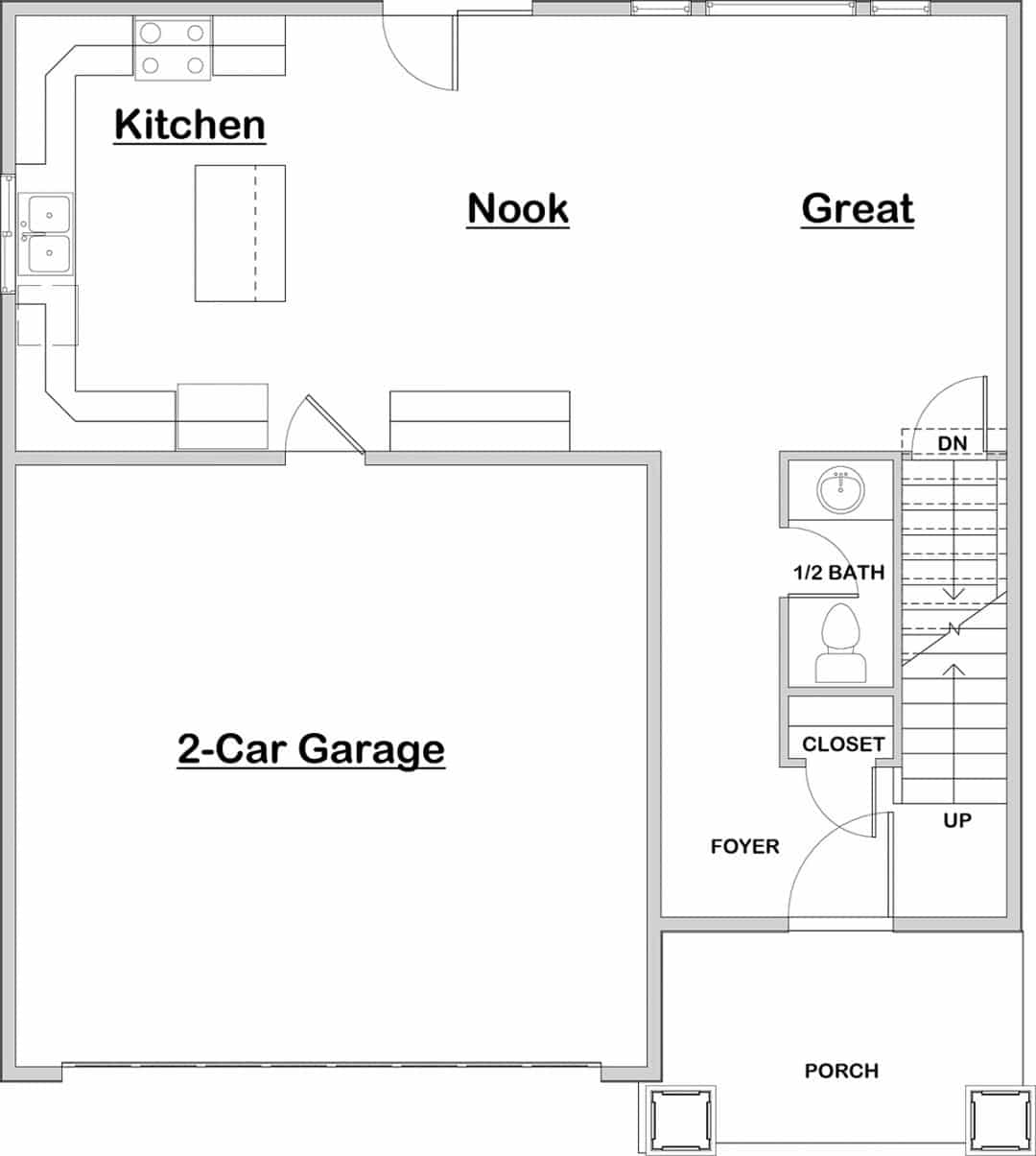 Jastin Main Floor House Plan