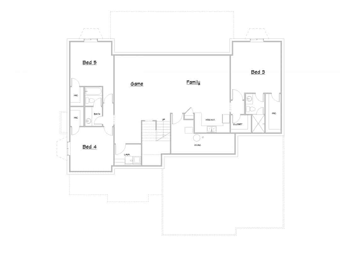 Stillwater Basement Floor House Plan