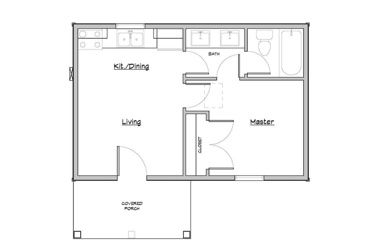 Ruby - Traditional - Quick House Plan