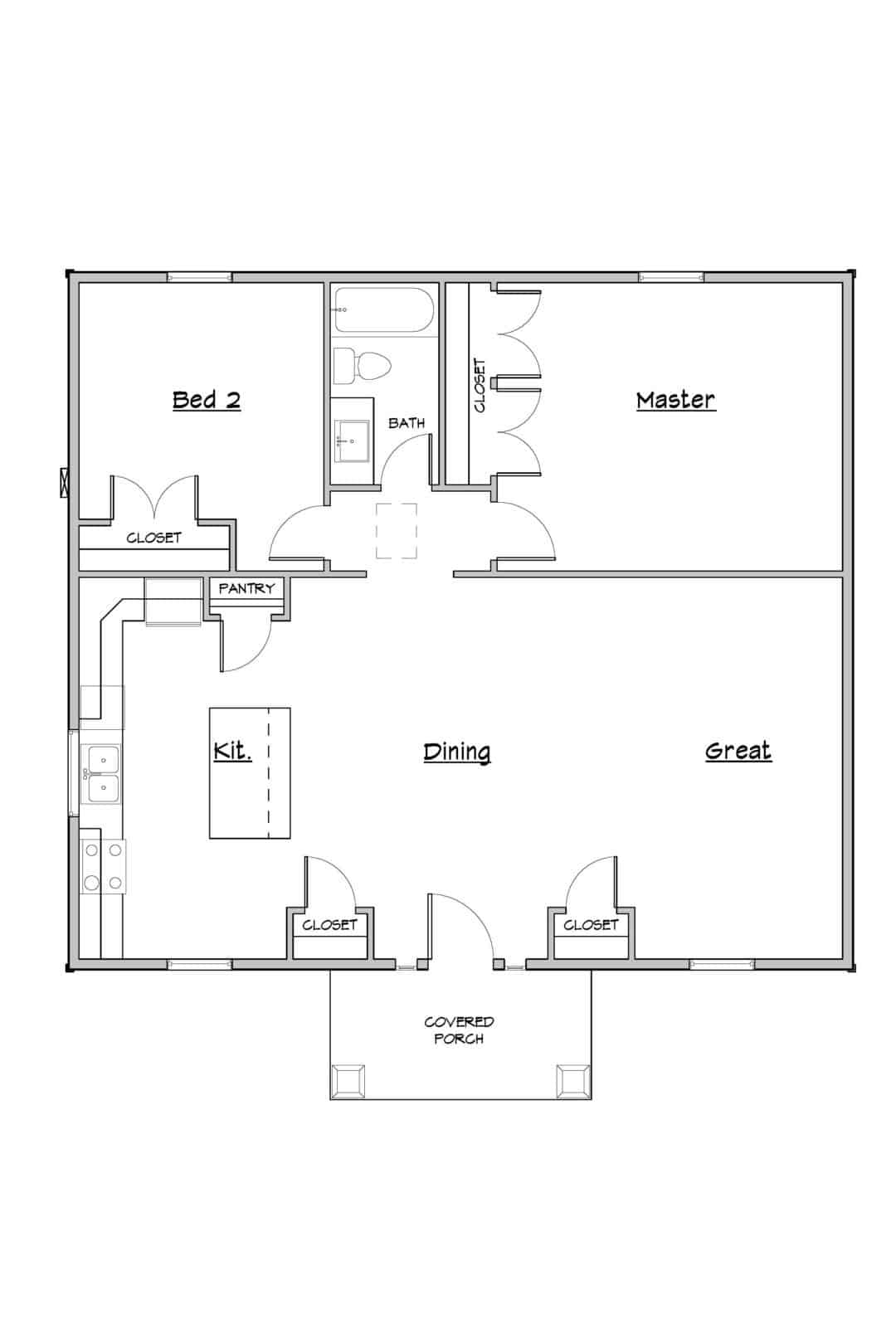 Onyx - Craftsman House Plan