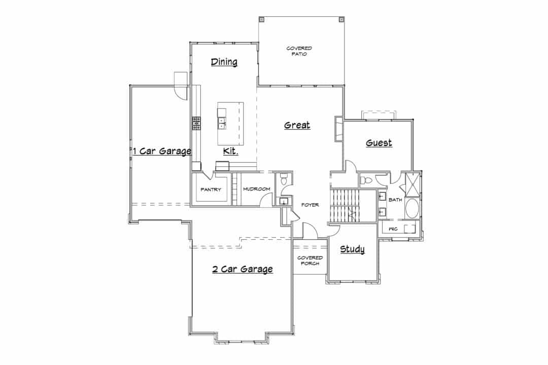 Granite Falls Main Level House Plan