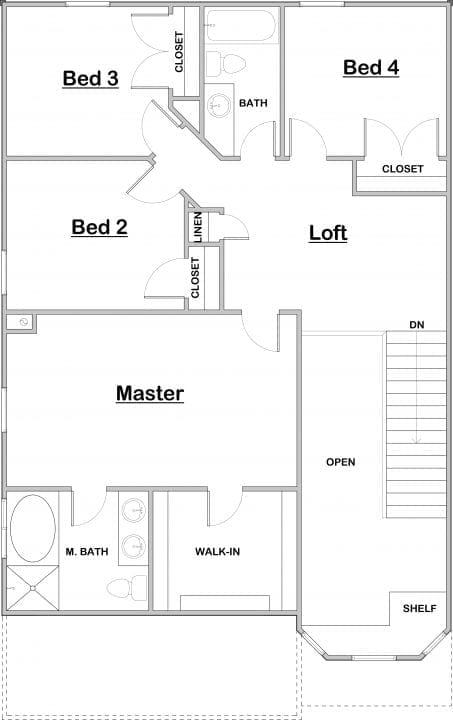 marie house plan floor plan