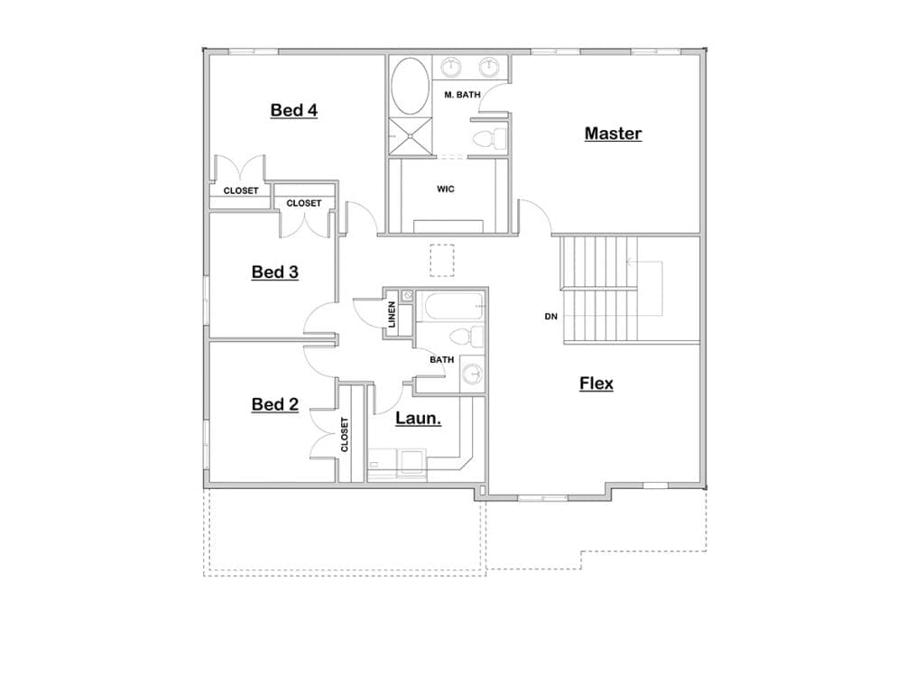 Newton - Two Story House Plan