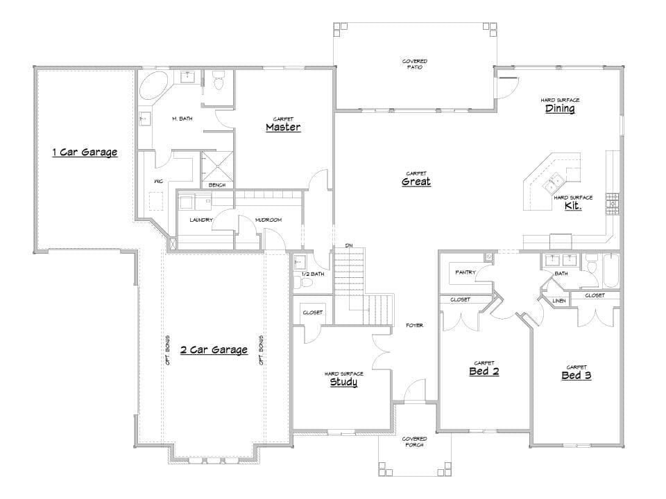 beacon hill house plan floor plan
