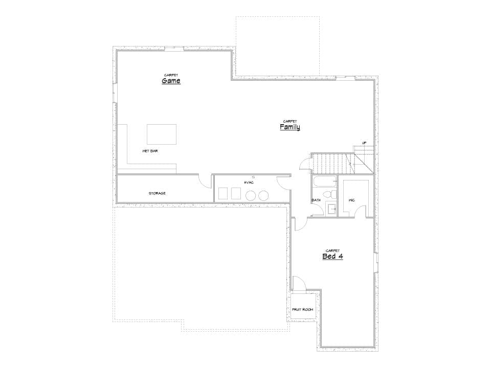 durham house plan floor plan