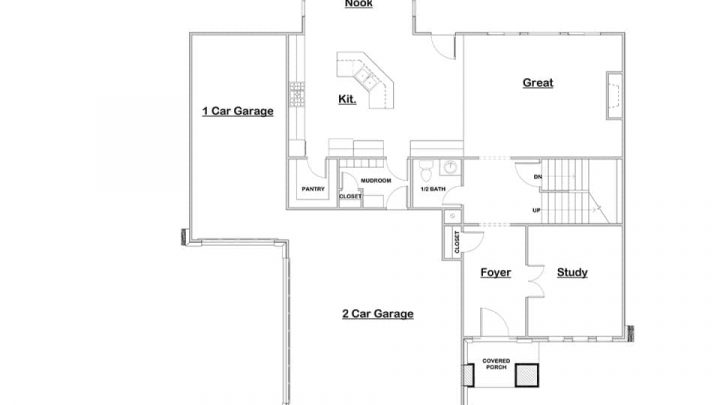 pasadena house plan floor plan