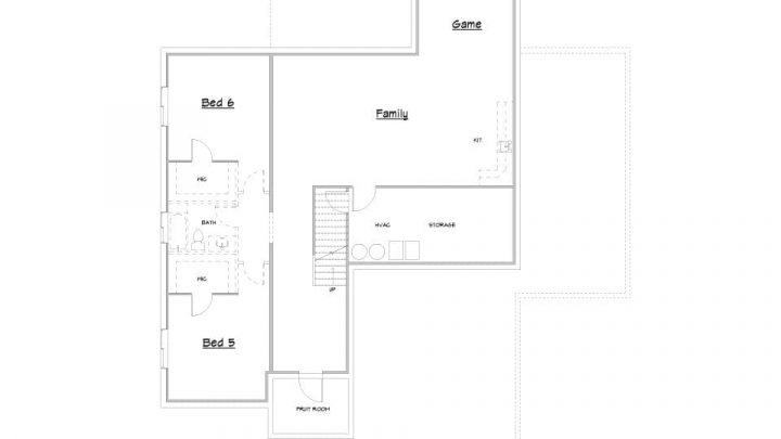 Scott S Bluff Two Story House Plan