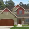 newton mt. rustic house plan 3d rendering