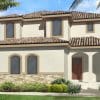 nicholas mediterranean house plan 3d rendering