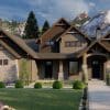 winchester mt. rustic house plan 3d rendering