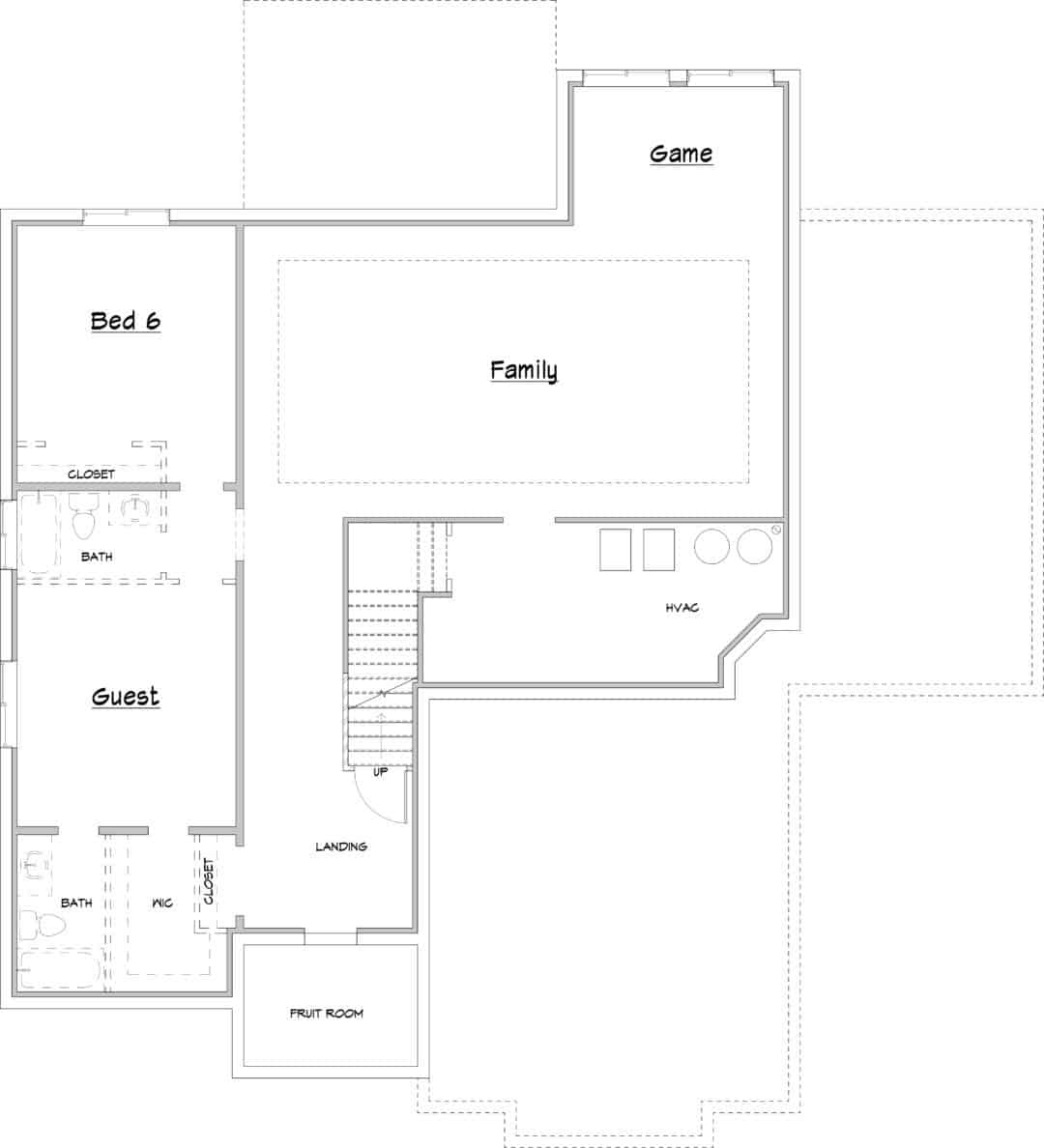 Madison Lower Level House Plan